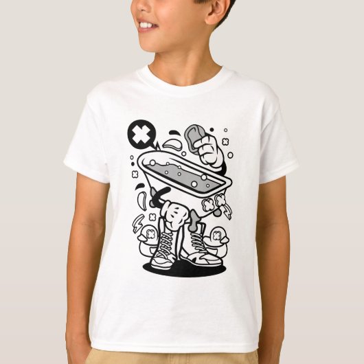 Badewanne T-Shirt (Vorderseite)