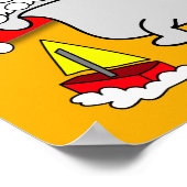 Badewanne Welpenposter 18 Poster (Ecke)