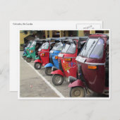 Badewannen Postkarte (Vorne/Hinten)