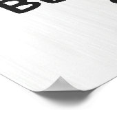 Badezimmer Bichon Frise Poster (Ecke)