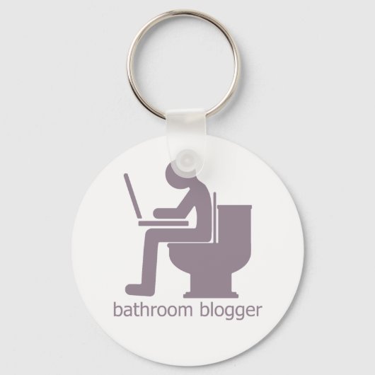 Badezimmer Blogger Gurple Schlüsselanhänger (Vorderseite)