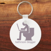 Badezimmer Blogger Gurple Schlüsselanhänger (Vorderseite)
