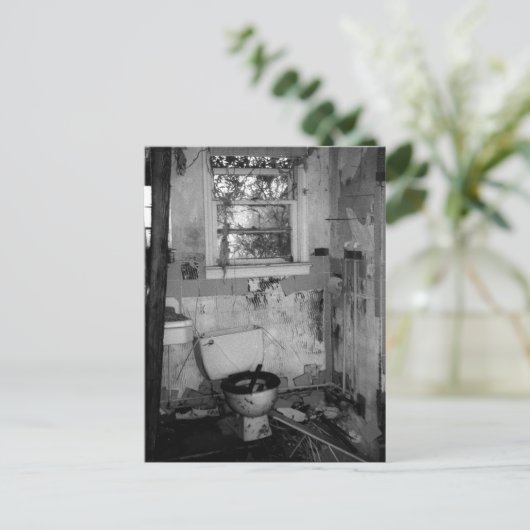 Badezimmer Break Postkarte (Stehend Vorderseite)