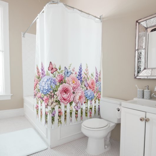 Badezimmer Duschvorhang (Beispiel)