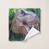 Badezimmer Handtuch Sets Dinosaurier (Waschlappen)