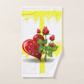 Badezimmer Handtuch Sets Floral (Handtuch)