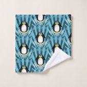 Badezimmer Handtuch Sets Pinguin (Waschlappen)