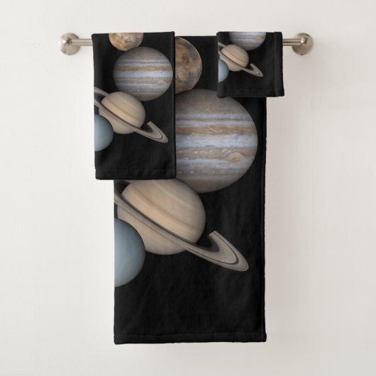 Badezimmer Handtuch Sets Planeten (Insitu)