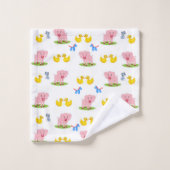 Badezimmer Handtuch Sets Schwein (Waschlappen)