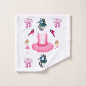 Badezimmer Handtuch Sets Tanz (Waschlappen)