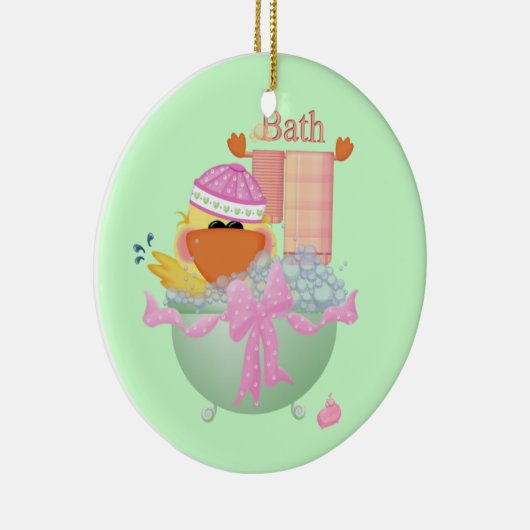 Badezimmer Keramik Ornament (Rechts)