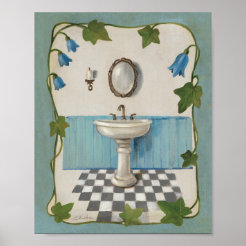 Badezimmer Poster | Zazzle.de