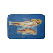 Badezimmer Pin Up Badematte (Vorderseite)