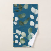 BADEZIMMER-TOWEL-SET VON NAVGE SAGE GRÜNES BOTANIS BADHANDTUCH SET (Handtuch)