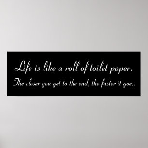 Badezimmer-Wand-Kunst/Klugheit Poster