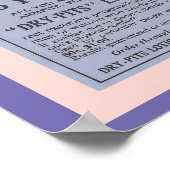 Badezimmer Zubehör: Spaß Vintag Deodorant Werbung Poster (Ecke)