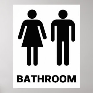 Badezimmerposter Moderne Wandkunst Poster