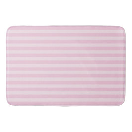 Badezimmerteppich mit rosa Streifen Badematte