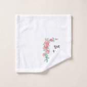 Badezimmertuch-Set Badhandtuch Set (Waschlappen)