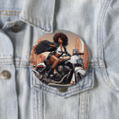 Badge Afro Button (Beispiel)