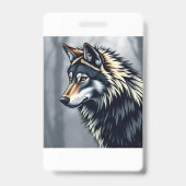 Badge  ausweis (Rückseite)