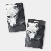 Badge Ausweis (Vorder- & Rückseite)