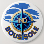 Badge Boussole IND Button (Vorderseite)