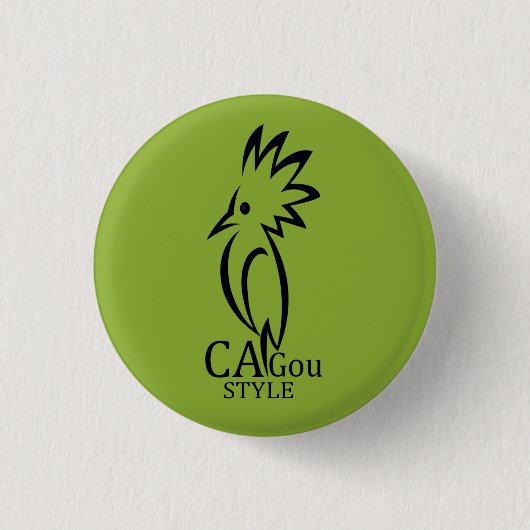 Badge Cagou Button (Vorderseite)