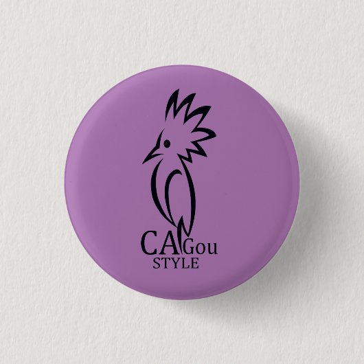 Badge Cagou Button (Vorderseite)