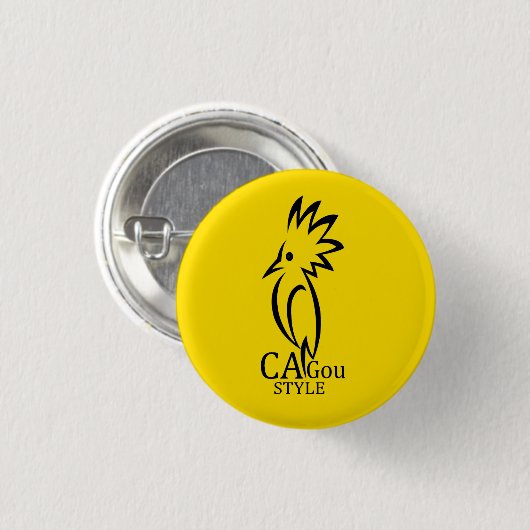 Badge Cagou Button (Vorne & Hinten)