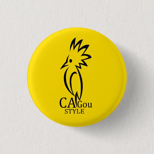 Badge Cagou Button (Vorderseite)