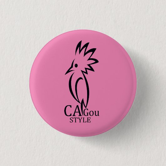 Badge Cagou Button (Vorderseite)