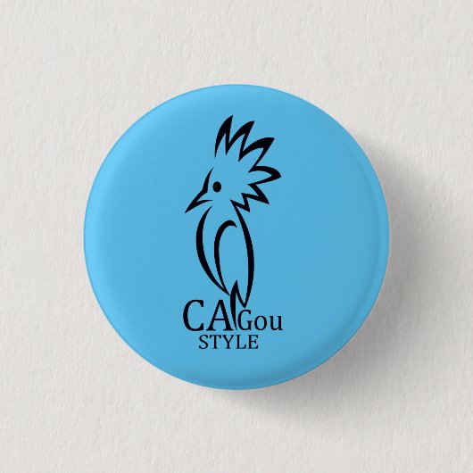 Badge Cagou Button (Vorderseite)