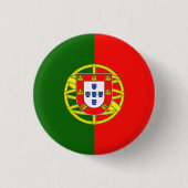 Badge Drapeau Portugal Button (Vorderseite)