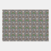 Badge Geschenkpapier Set (Vorderseite)