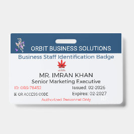 Badge Identification, Badge Personnalisé | Pro ID  Ausweis