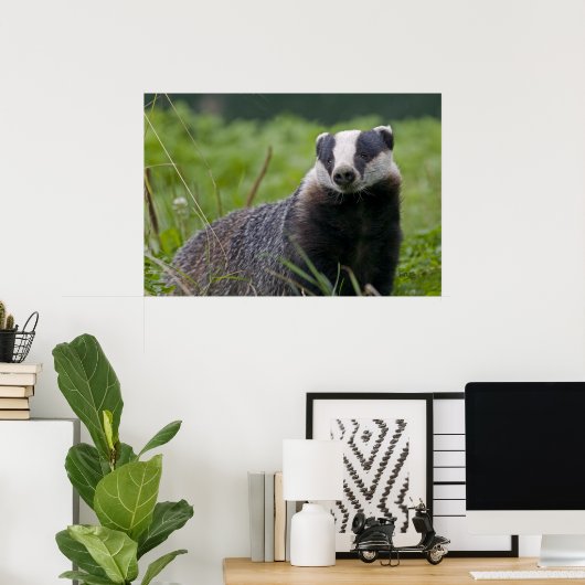 Badge Print Poster (Heimbüro)