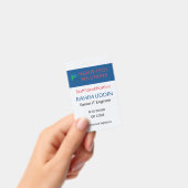 Badge Professionnel, Business Badge | Pro Ausweis (Handheld)