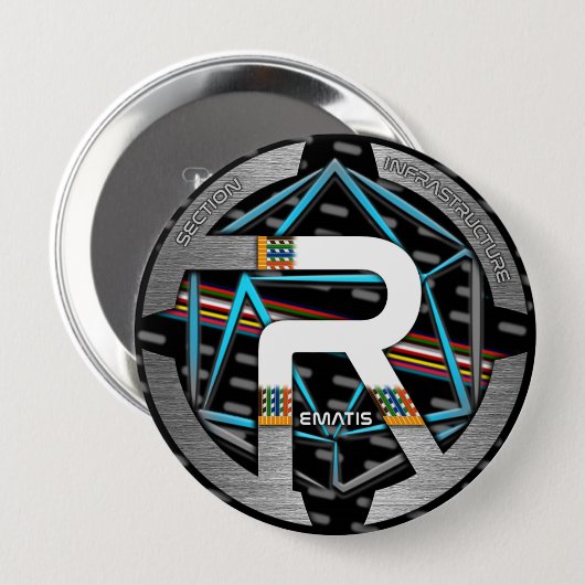 BADGE REMATIS BUTTON (Vorne & Hinten)