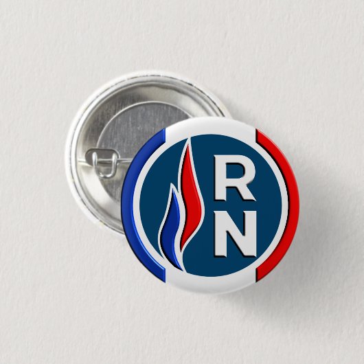 Badge RN 3D Button (Vorne & Hinten)