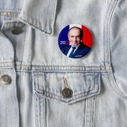 Badge rond, Zemmour 2022 Button (Beispiel)