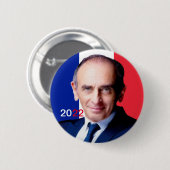 Badge rond, Zemmour 2022 Button (Vorne & Hinten)