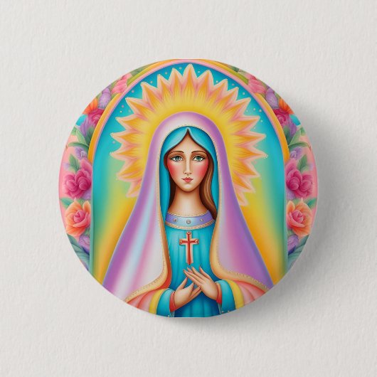 Badge Sainte Maria Button (Vorderseite)