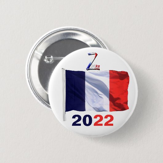 Badge Zemmour Vorsitzender Button (Vorne & Hinten)