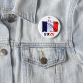 Badge Zemmour Vorsitzender Button (Beispiel)