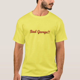 BadGeorge gelbe T T-Shirt