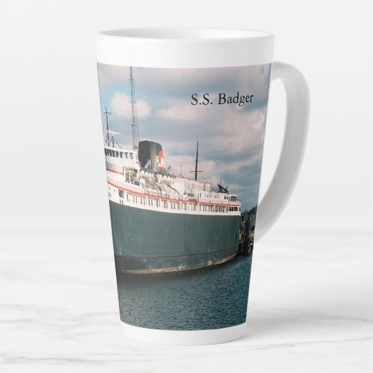 Badger 17 oz Latte Tasse (Rechte Ecke)