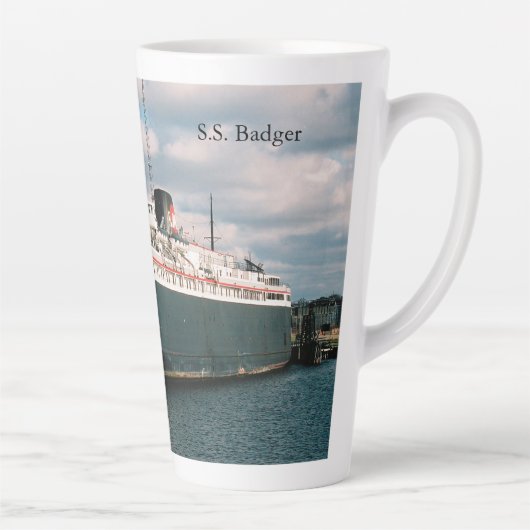 Badger 17 oz Latte Tasse (Rechts)