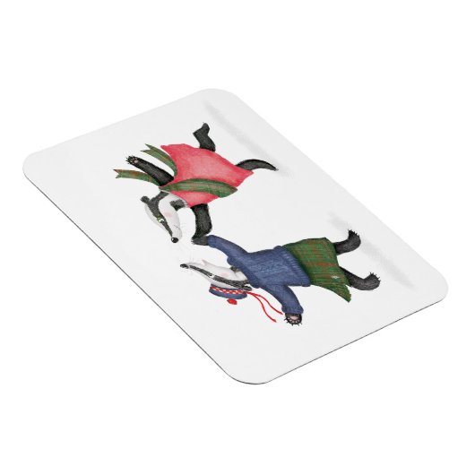 Badger ceilidh-Magnet Magnet (Rechte Seite)