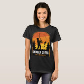 Badger Creek Minnesota Fischerei T-Shirt (Vorne ganz)
